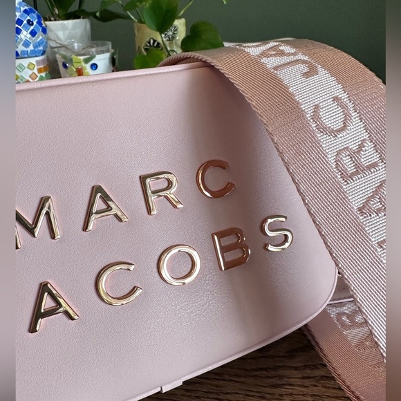 NWT! NEW! Marc Jacobs The Flash Camera Crossbody Bag - Pink Rose Gold - Picture 6 of 10